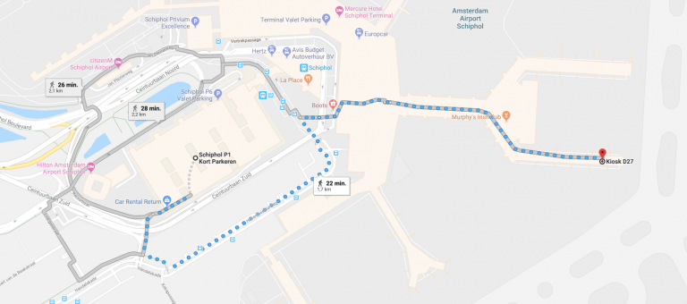 Vlucht volgen | Bekijk gratis de plattegrond van Schiphol!