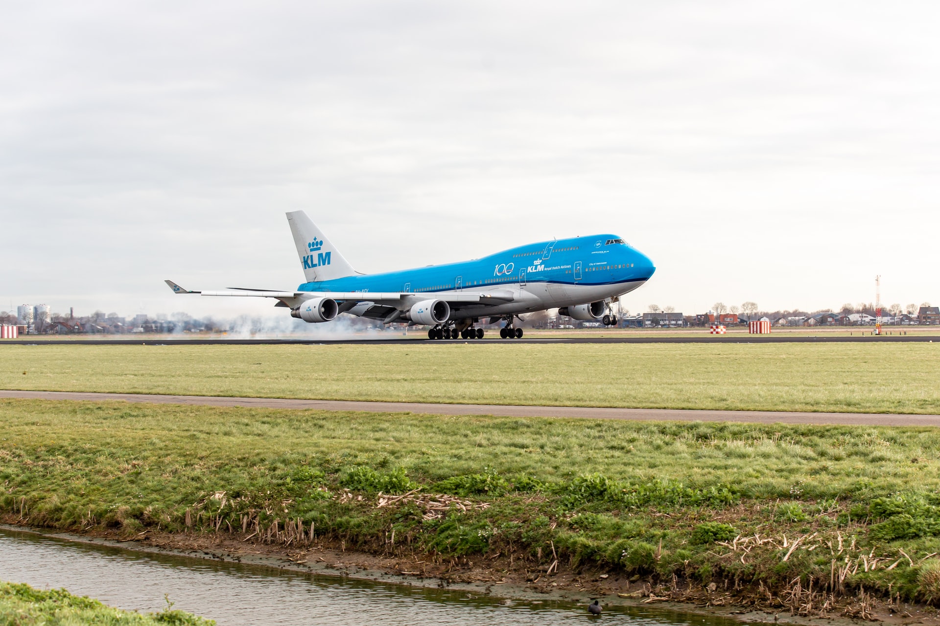 KLM vliegtuig